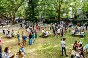 shoreditch gardens is a unique summer party venue