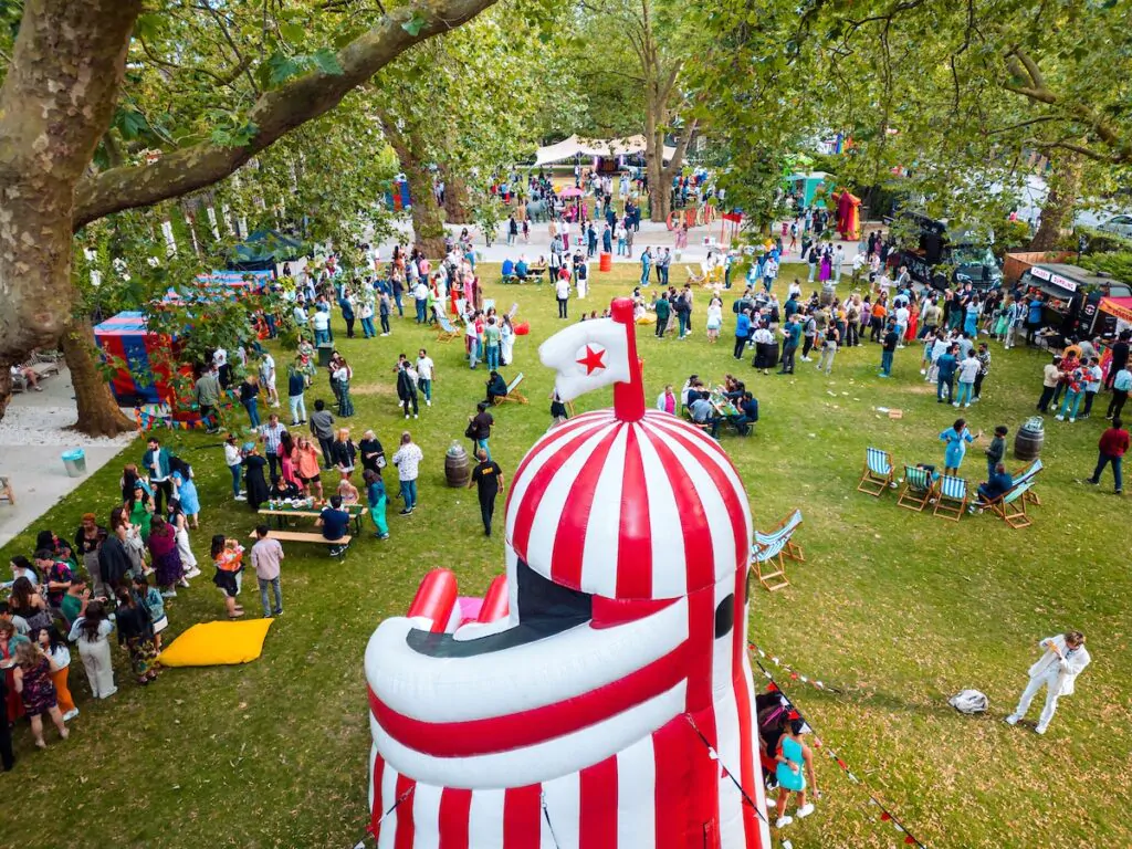 shoreditch gardens summer party