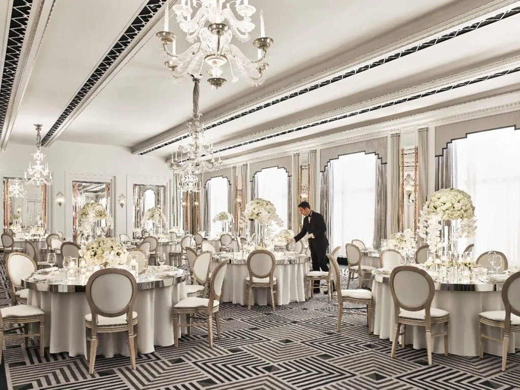 art deco ballroom at claridge's