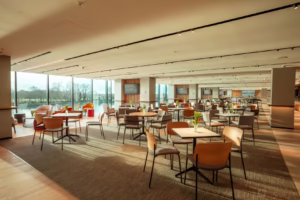 Fulham Pier corporate event venue in London with riverside views