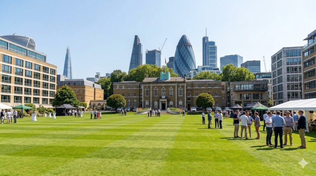 summer garden parties in the city