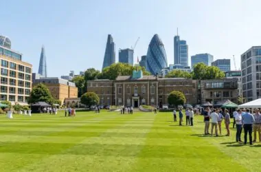 summer garden parties in the city