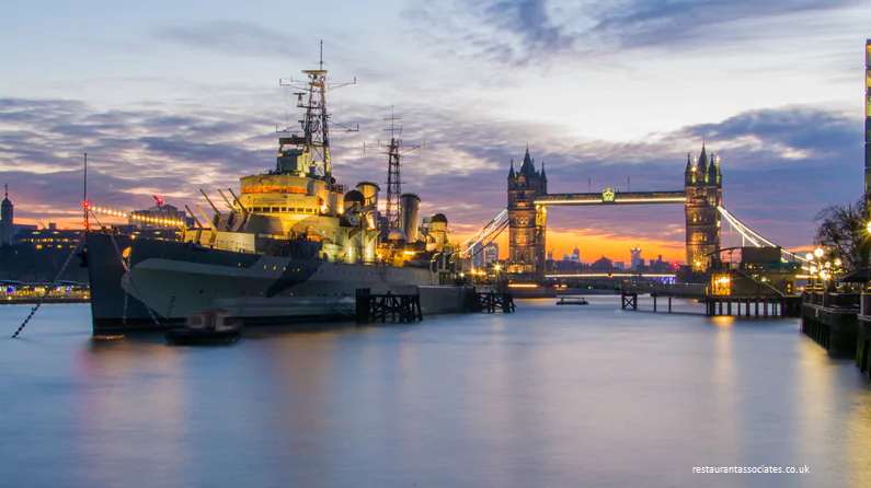 christmas aboard HMS Belfast