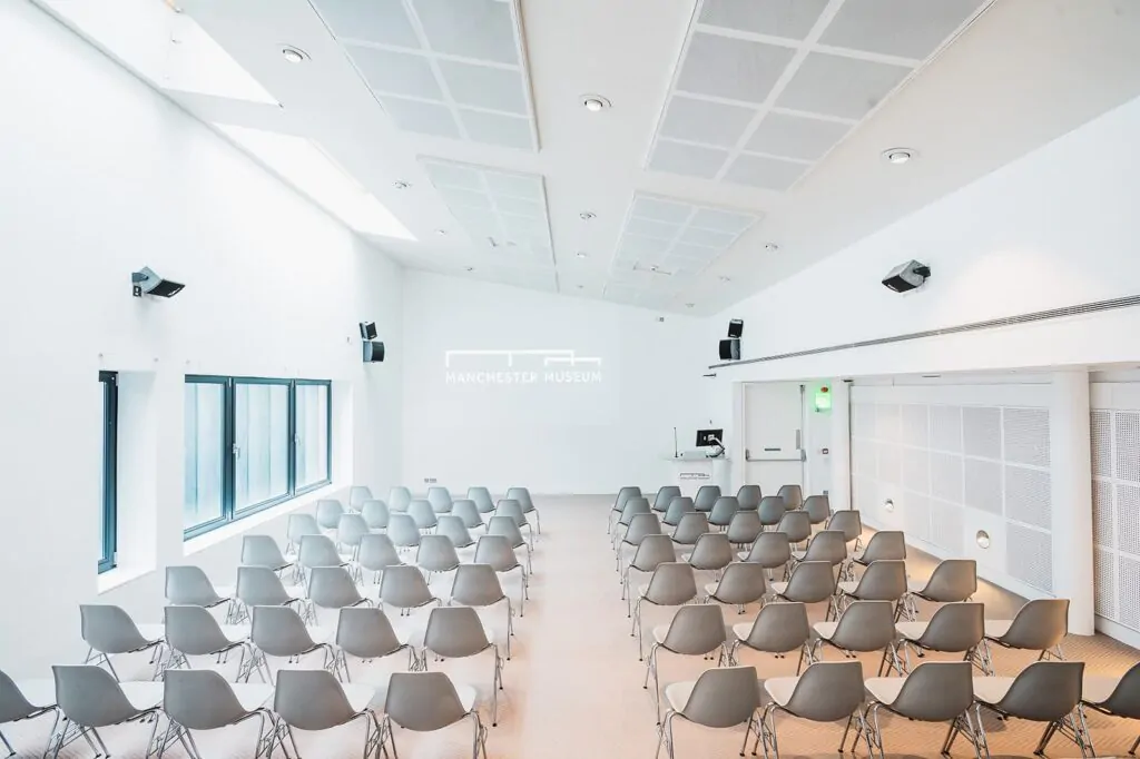 kanaris lecture theatre hire at manchester museum