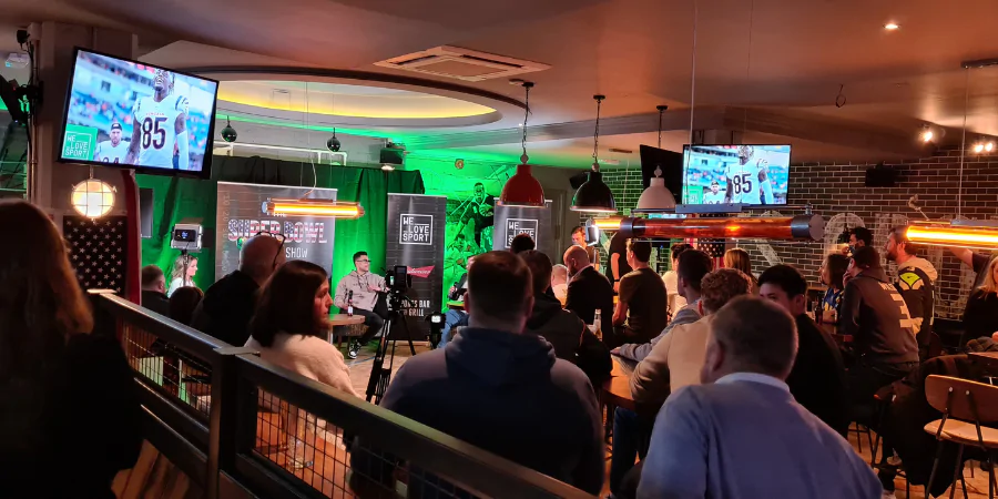 sports bars in london
