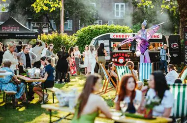 summer parties at shorditch gardens