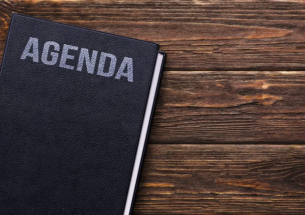 meeting agenda