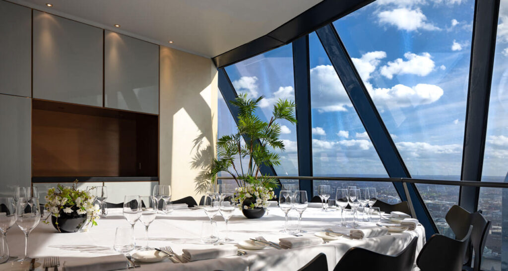 private dining with a view