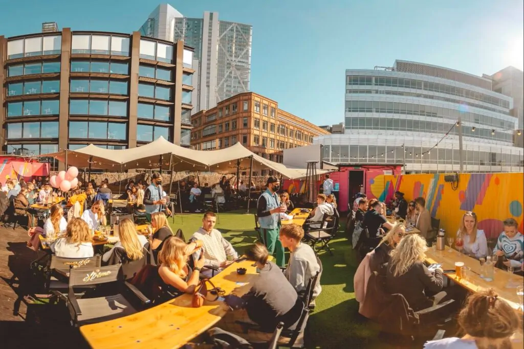 queen of Hoxton Rooftop