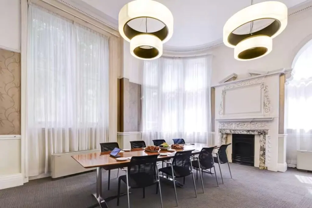 contemporary meeting space