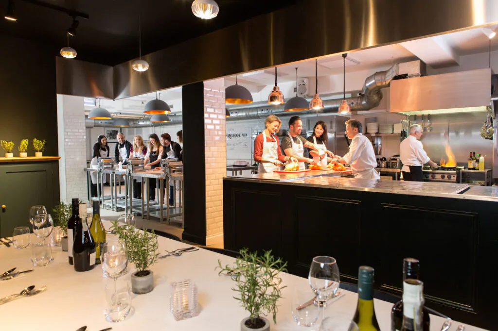 underground cookery school hire